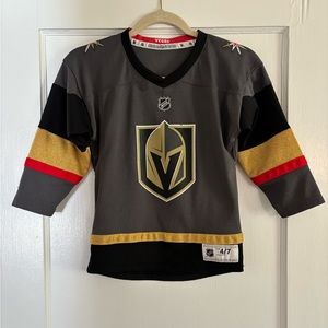 Vegas Golden Knights jersey - kids / preschool 4-7
